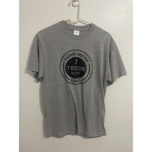 Port and Company Troon 2017 Medium Gray Amateur T-Shirt (E)
